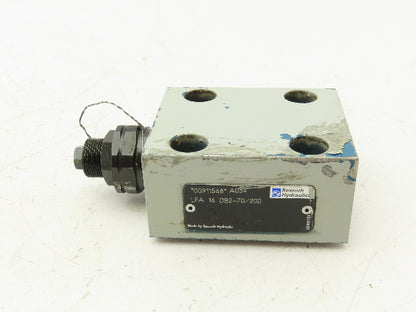 Rexroth LFA 16 DB2-70/200 Logic Cartridge Manual Relief Valve Control Cover