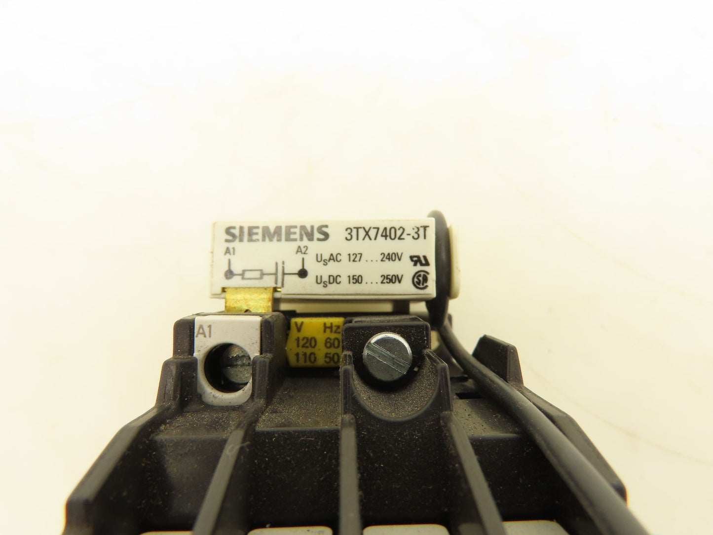 Siemens 3TF4101-0A Contactor 120V Coil 20A 600V Lot of 2