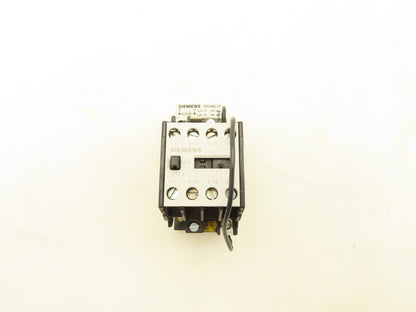 Siemens 3TF4101-0A Contactor 120V Coil 20A 600V Lot of 2