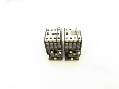 Siemens 3TF4101-0A Contactor 120V Coil 20A 600V Lot of 2