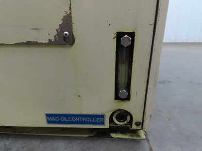 Mac MAC-110SP-FR-OT-2C Okuma Oil Chiller Cooler Unit 1.1kw 200V 3Ph 15g Tank