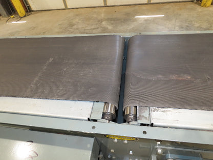 Hytrol 24"x 12' Gapper Conveyor 18" Belt 2-Speed Package Gapping 205-365 FPM