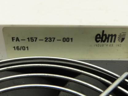 EBM Papst FA-157-237-001 AC Axial Fan 4-1/2" 115V Assembly of 3