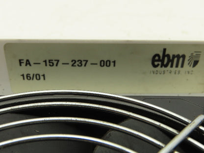 EBM Papst FA-157-237-001 AC Axial Fan 4-1/2" 115V Assembly of 3