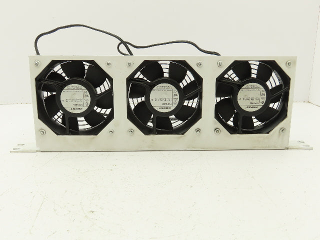 EBM Papst FA-157-237-001 AC Axial Fan 4-1/2" 115V Assembly of 3