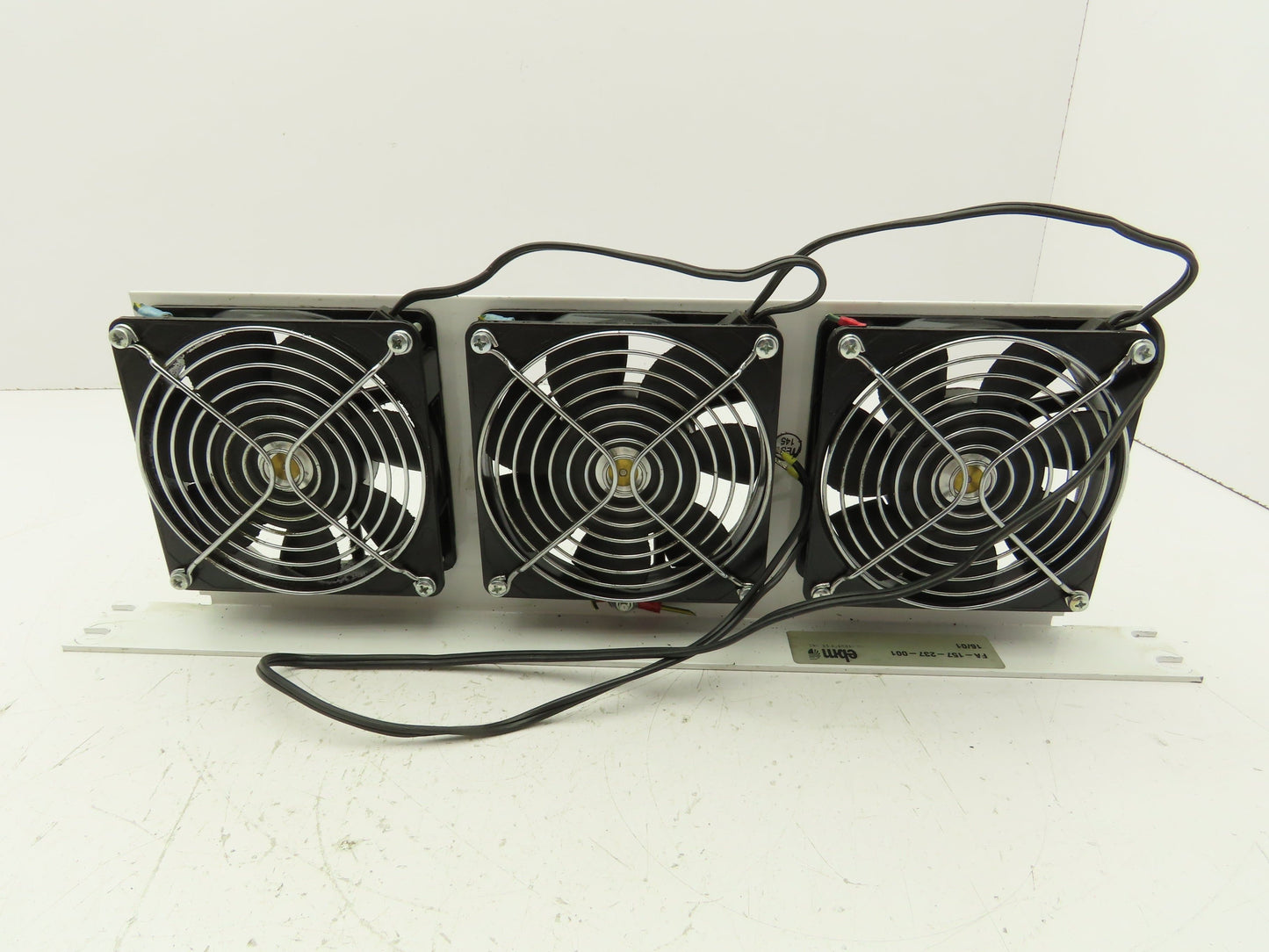 EBM Papst FA-157-237-001 AC Axial Fan 4-1/2" 115V Assembly of 3
