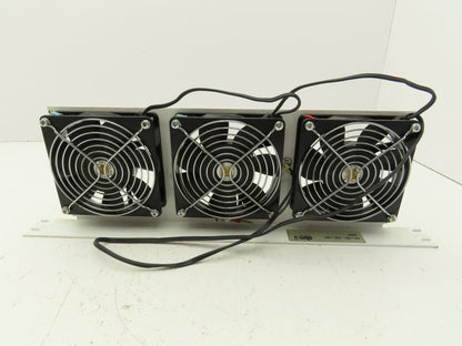 EBM Papst FA-157-237-001 AC Axial Fan 4-1/2" 115V Assembly of 3