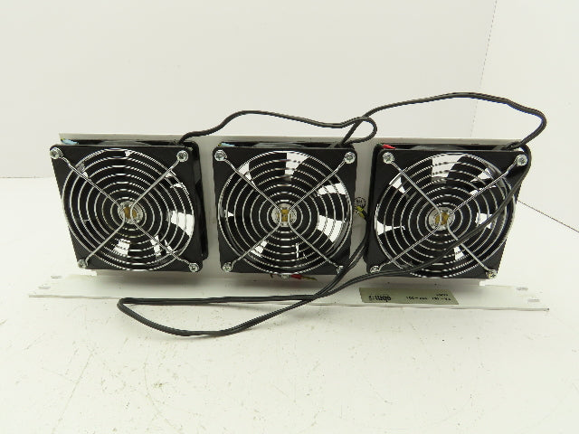 EBM Papst FA-157-237-001 AC Axial Fan 4-1/2" 115V Assembly of 3