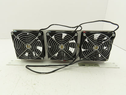 EBM Papst FA-157-237-001 AC Axial Fan 4-1/2" 115V Assembly of 3