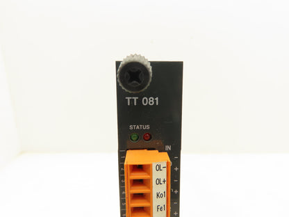 Keba TT-081 PLC Temperature Slot Card Module