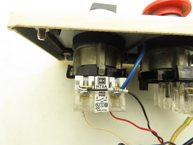 Hoffman E2PB Allen Bradley Push Button Enclosure E-Stop Momentary Selector