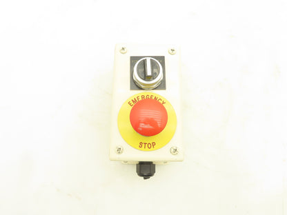 Hoffman E2PB Allen Bradley Push Button Enclosure E-Stop Momentary Selector