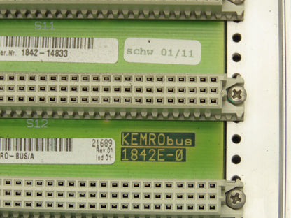 Keba CC100A03/CAN/4/53756 PLC Chassis 16-Slot Rack w/Motherboard 1842E-0