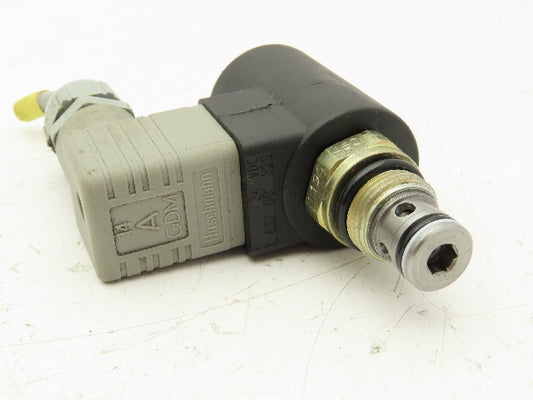 Bosch Rexroth 0 810 040 910 Directional Cartridge Poppet Valve 24VDC Solenoid