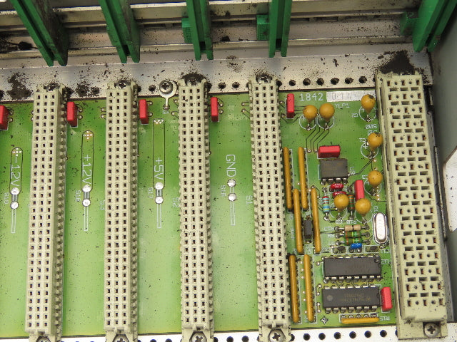 Keba EC100A03/C0L/CAN/4MB/53890 PLC Chassis 16-Slot Rack w/Motherboard 1842E-0