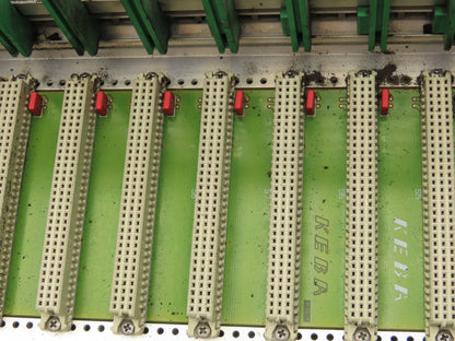 Keba EC100A03/C0L/CAN/4MB/53890 PLC Chassis 16-Slot Rack w/Motherboard 1842E-0