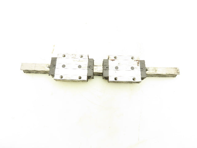 Bosh Rexroth R165321420 Ball Car Linear Guide Carriage Block 20 x 418mm Rail