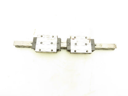Bosh Rexroth R165321420 Ball Car Linear Guide Carriage Block 20 x 418mm Rail