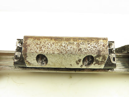Bosh Rexroth R165321420 Ball Car Linear Guide Carriage Block 20 x 418mm Rail