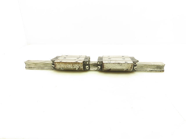 Bosh Rexroth R165321420 Ball Car Linear Guide Carriage Block 20 x 418mm Rail