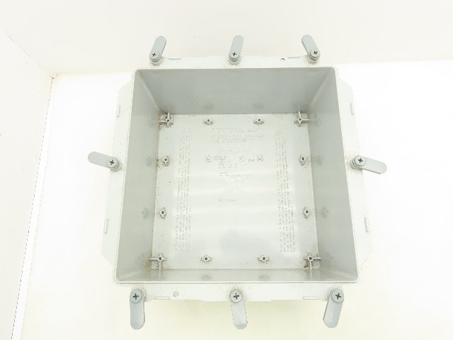 Kraloy JBX12126 Electrical Enclosure 12x12x6" PVC Junction Pull Box 822 Cu In