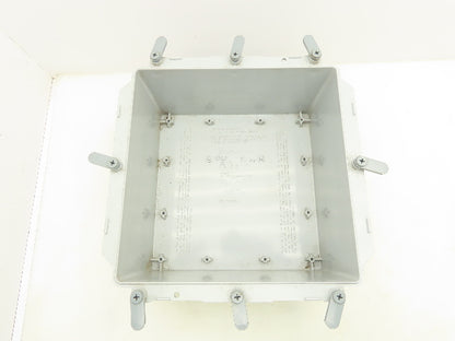 Kraloy JBX12126 Electrical Enclosure 12x12x6" PVC Junction Pull Box 822 Cu In