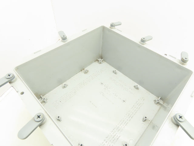 Kraloy JBX12126 Electrical Enclosure 12x12x6" PVC Junction Pull Box 822 Cu In