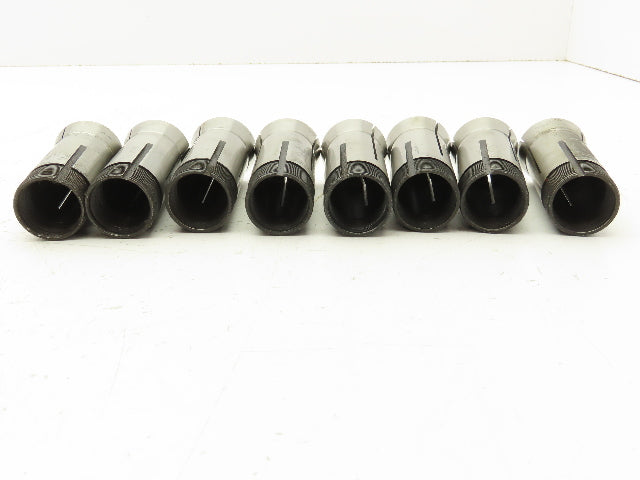 5C Round Collet Set 1/16" to 1/2" by 16ths  Lot of 8