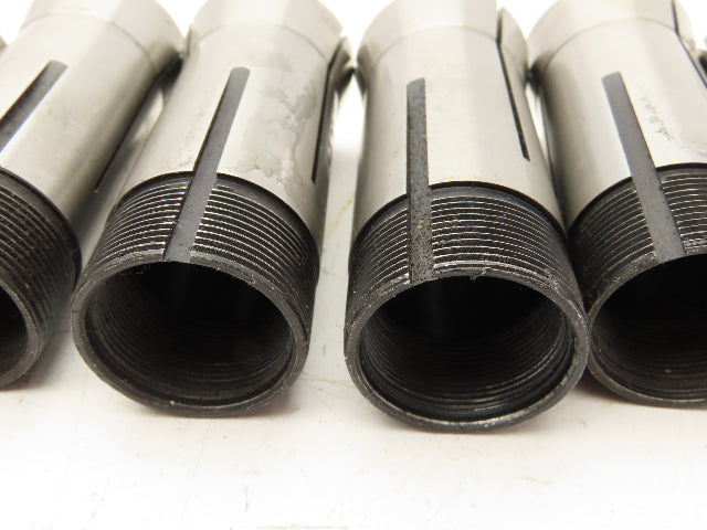 5C Round Collet Set 1/16" to 1/2" by 16ths  Lot of 8