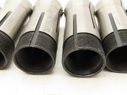 5C Round Collet Set 1/16" to 1/2" by 16ths  Lot of 8