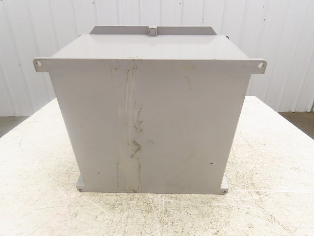 Kraloy JBX12126 Electrical Enclosure 12x12x6" PVC Junction Pull Box 4.5x9.75"