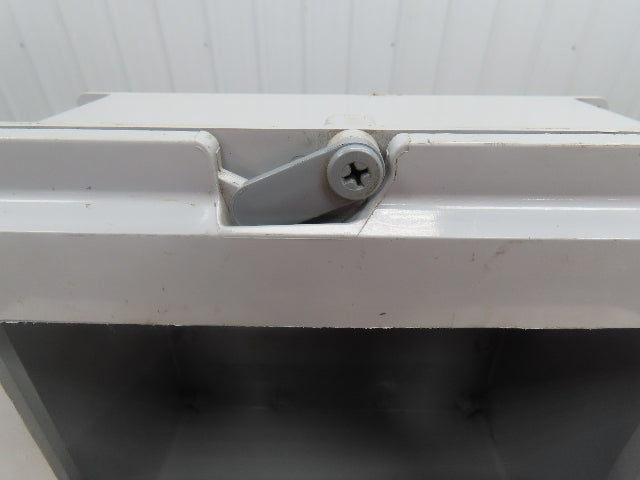 Kraloy JBX12126 Electrical Enclosure 12x12x6" PVC Junction Pull Box 4.5x9.75"