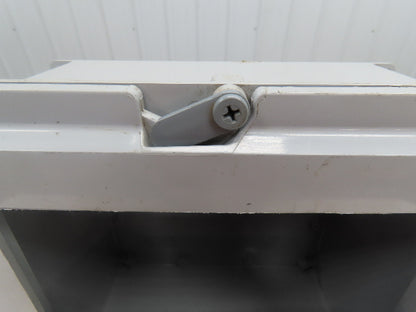 Kraloy JBX12126 Electrical Enclosure 12x12x6" PVC Junction Pull Box 4.5x9.75"