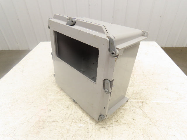 Kraloy JBX12126 Electrical Enclosure 12x12x6" PVC Junction Pull Box 4.5x9.75"