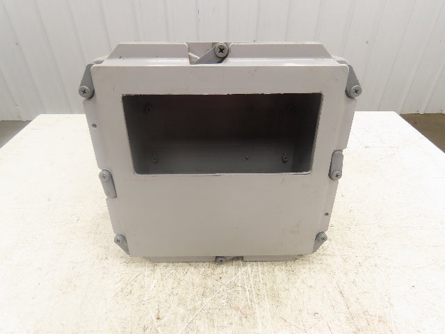 Kraloy JBX12126 Electrical Enclosure 12x12x6" PVC Junction Pull Box 4.5x9.75"