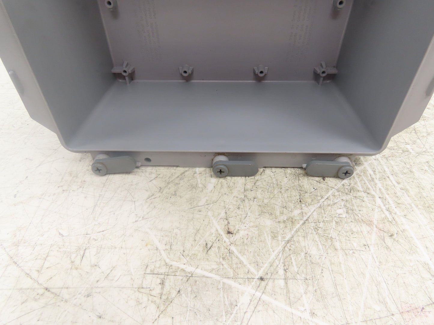 Kraloy JBX12126 Electrical Enclosure 12x12x6" PVC Junction Pull Box No Lid