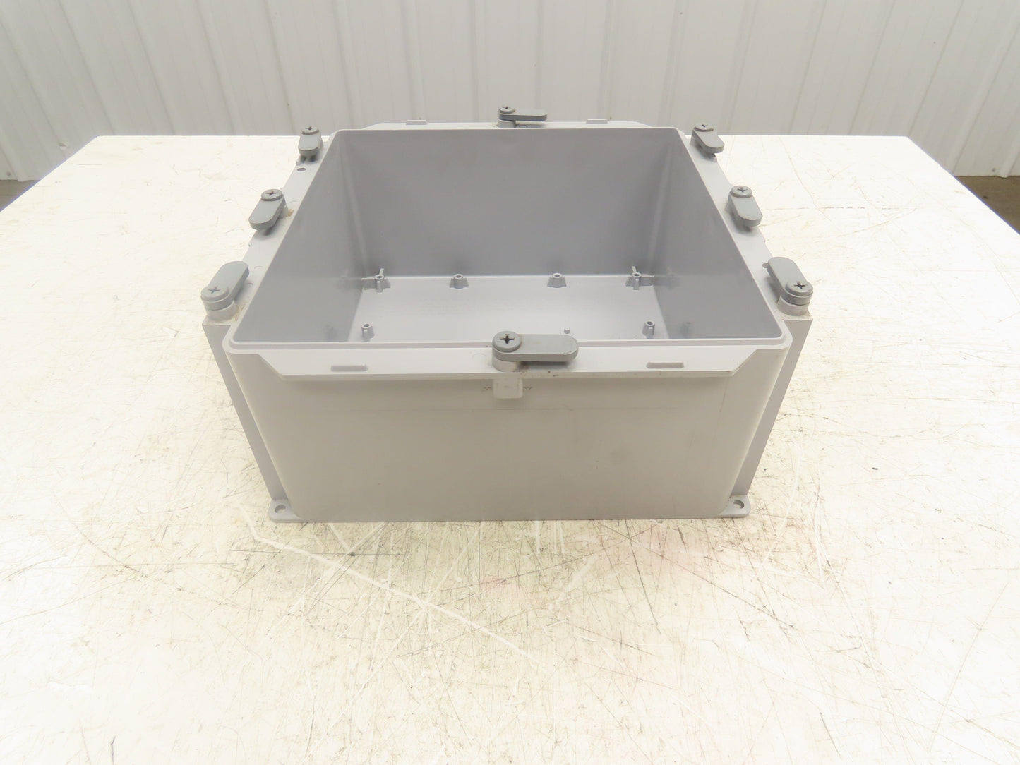 Kraloy JBX12126 Electrical Enclosure 12x12x6" PVC Junction Pull Box No Lid