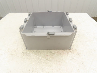 Kraloy JBX12126 Electrical Enclosure 12x12x6" PVC Junction Pull Box No Lid