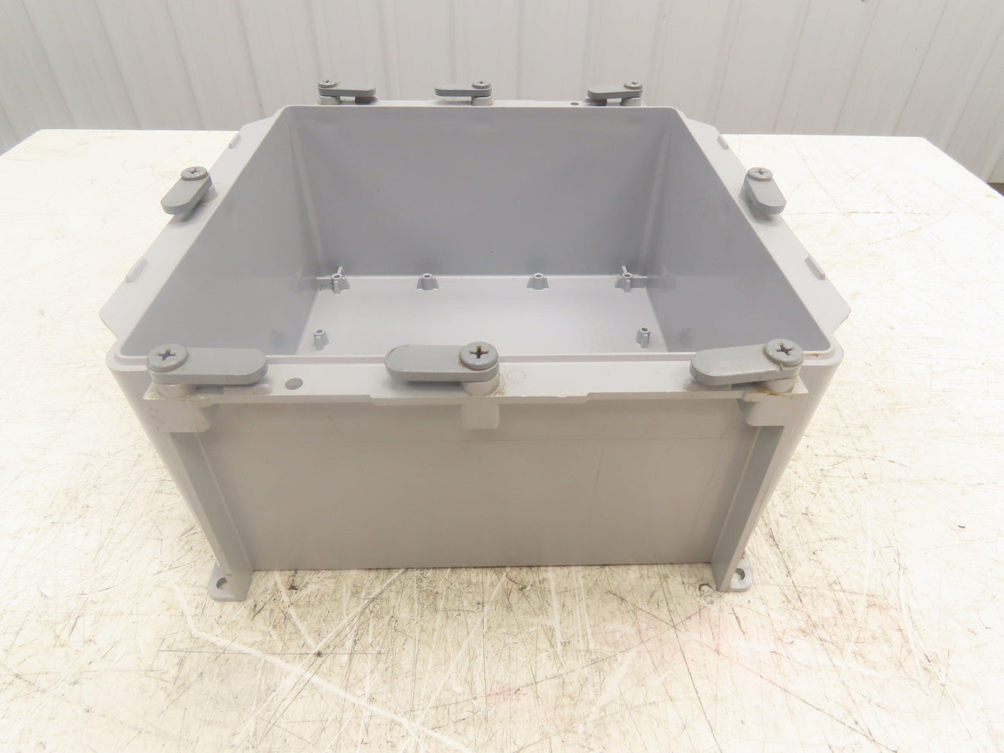 Kraloy JBX12126 Electrical Enclosure 12x12x6" PVC Junction Pull Box No Lid