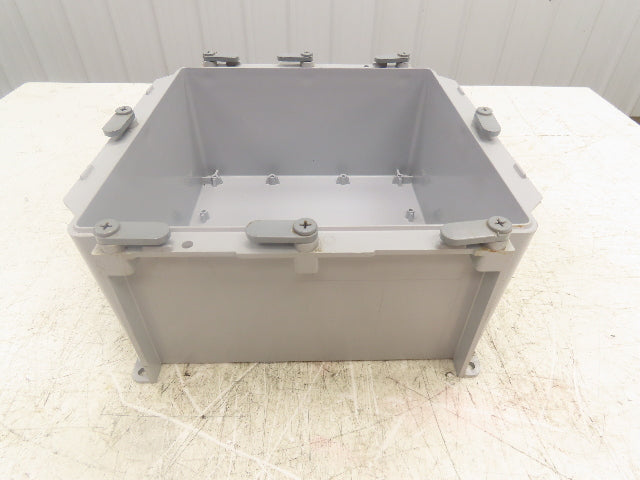 Kraloy JBX12126 Electrical Enclosure 12x12x6" PVC Junction Pull Box No Lid