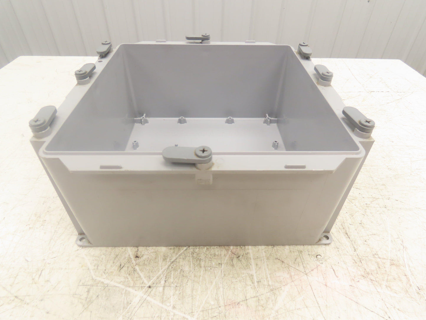 Kraloy JBX12126 Electrical Enclosure 12x12x6" PVC Junction Pull Box No Lid