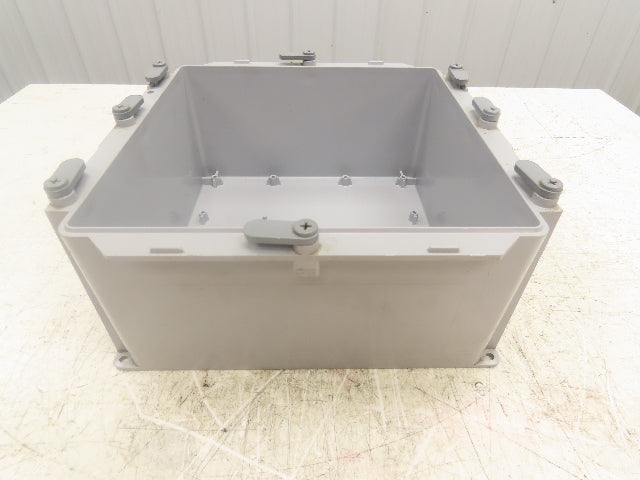 Kraloy JBX12126 Electrical Enclosure 12x12x6" PVC Junction Pull Box No Lid