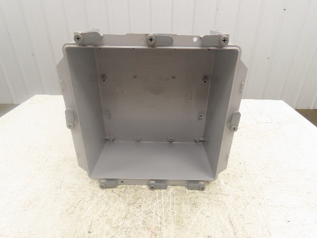 Kraloy JBX12126 Electrical Enclosure 12x12x6" PVC Junction Pull Box No Lid