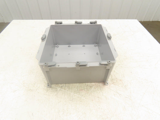 Kraloy JBX12126 Electrical Enclosure 12x12x6" PVC Junction Pull Box No Lid