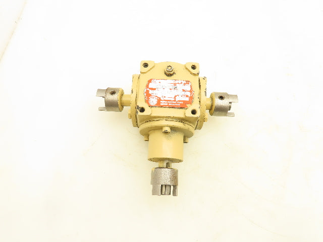 Hub City 0220-21101 M3 Right Angle Gear Drive 1:1 Reducer 5/8" Dual Shaft