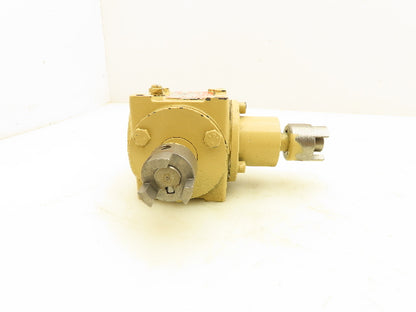 Hub City 0220-21101 M3 Right Angle Gear Drive 1:1 Reducer 5/8" Dual Shaft