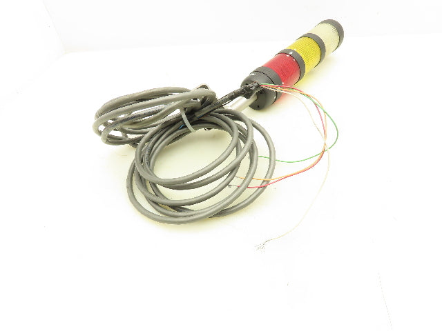 Pfannenberg BR50 Stacklight Signal Tower Red Yellow Clear Mounting Bracket 230V