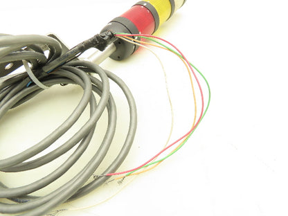 Pfannenberg BR50 Stacklight Signal Tower Red Yellow Clear Mounting Bracket 230V