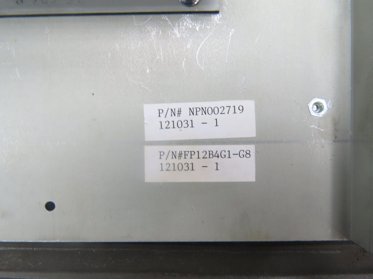 AUO G121SN01 HMI Control Panel Touchscreen 14x12x6" Electrical Box