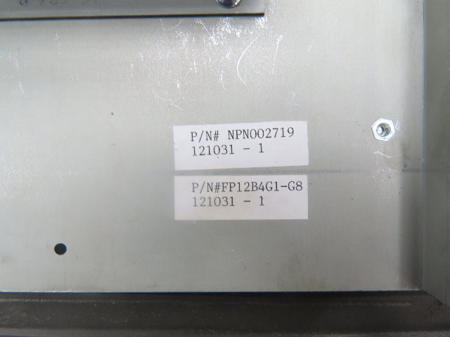 AUO G121SN01 HMI Control Panel Touchscreen 14x12x6" Electrical Box